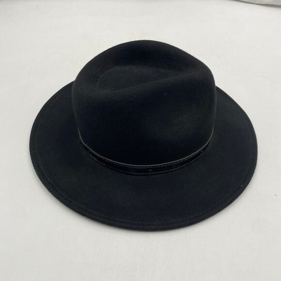 Pendleton black wool wide brim hat main image 7